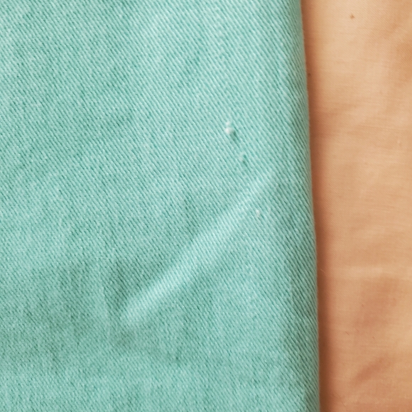 Rebecca Minkoff Turquoise Blue Thompson Twill Mid Rise Skinny Jeans size 27 - Picture 7 of 10